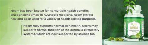 360 Degree Organic Neem Tablets 500 mg (60 Tablets)