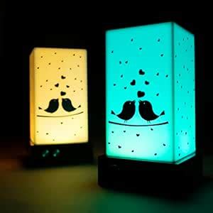 Buy ZOCI VOCI Love Birds Telepathy | Friendship Lamp | Long Distance ...