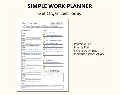 Image result for Work Planner