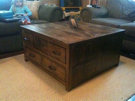 Maximizing Style and Storage: the Square Coffee Table with Drawers