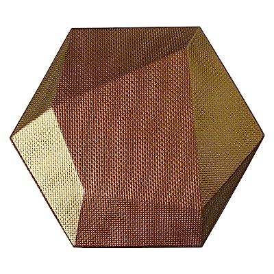 Buy Art3dwallpanels Faux Leather Tiles 3D Wall Panels Hexagonal Mosaic ...