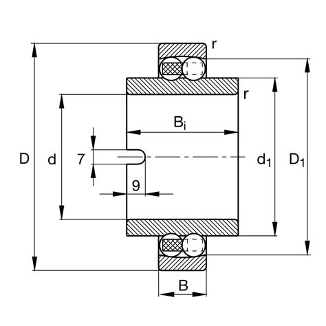 11207-TVH Self-aligning ball bearing: inform yourself & order online on ...