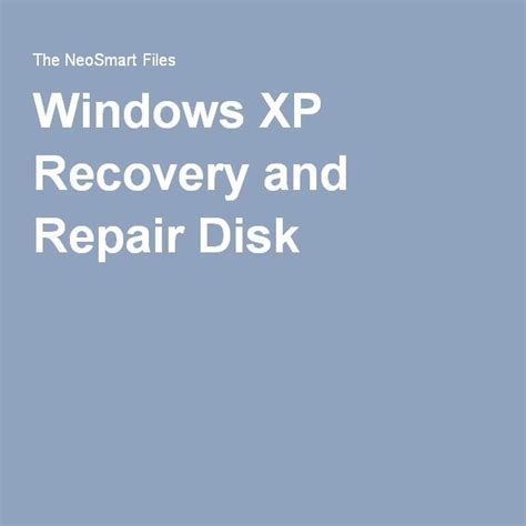 Image result for Windows XP OS Recovery