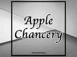 Apple Chancery Font: Free Download | MaisFontes
