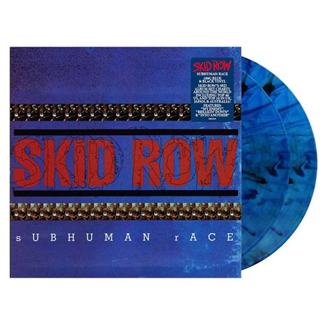 SKID ROW - Subhuman Race (2023 Reissue) - 2LP - 180g Blue & Black Spla