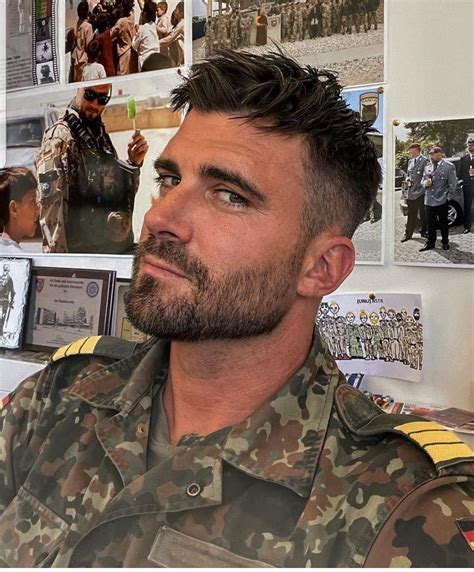 Pin on Faces hot | Hot army men, Hunks men, Scruffy men