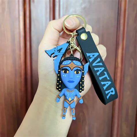 Avatar MODEL C Silicone Keychain - High-Quality 3D Design