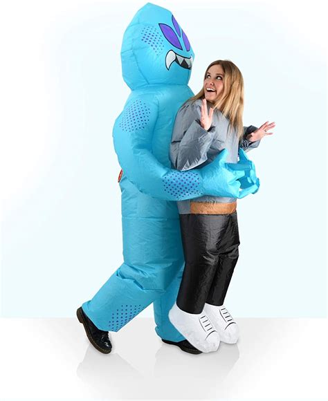 AirSuits Inflatable Blow-Up Alien Fancy Dress Costume Unisex Fan ...