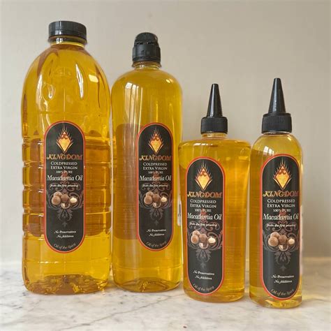 Macadamia Nut Oil - Mother City Fish