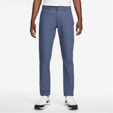 NIKE TOUR MEN'S 5-POCKET SLIM GOLF PANTS DIFFUSED BLUE/DIFFUSED BLUE ...