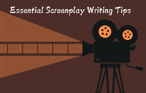 Screenplay Writing Tips 的图像结果