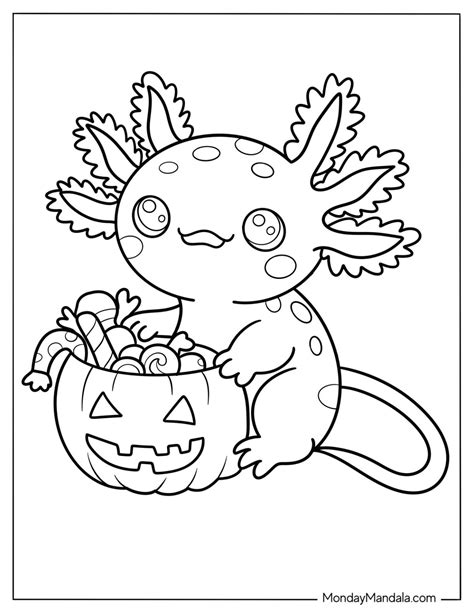 Axolotl Coloring Pages [2025]