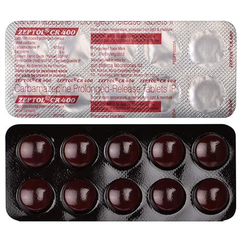 Zeptol CR 400 - Strip of 10 Tablets : Amazon.in: Fashion