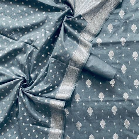 Shop Pure Banarasi Salwar Suit for Women - Authentic Banaras Fabric ...