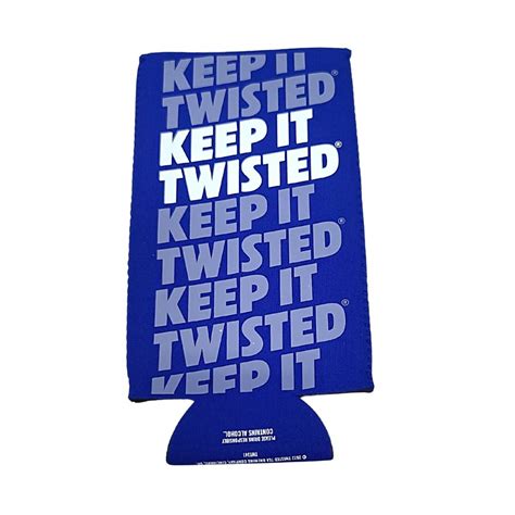 Blue 24oz Can Cooler | Twisted Tea