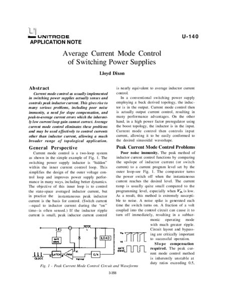 Image result for Average Current Control