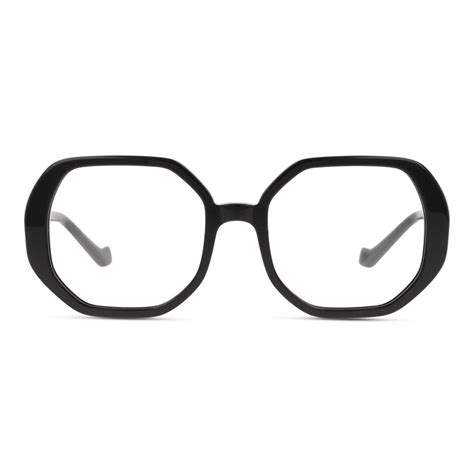 Full Rim Acetate Square Black Female Medium Unofficial UNOF0326 Eyeglasses