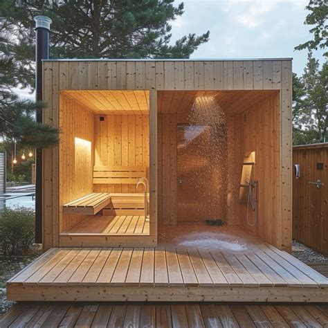 Pin by Treasure on 22 Darook Park Rd | Outdoor sauna, Sauna house ...
