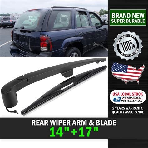Rear Wiper Arm & Blade For GMC Envoy Chevy Trailblazer 07-09 Buick Rainier 06-07 | eBay