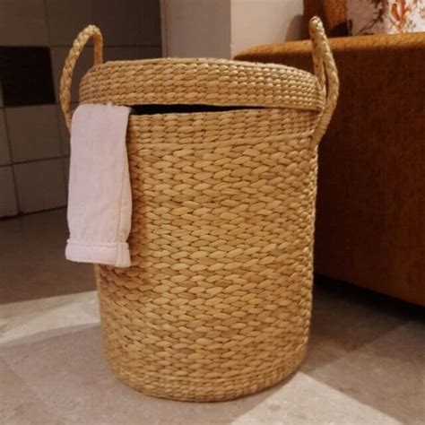 Buy Natural Fiber Large Laundry Basket Online India - Saanjh – Saanjh India