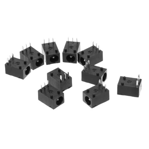 Ciwanning 10pcs DC-003 3.5x1.3mm for Power Socket Connector 3-Pin Panel ...