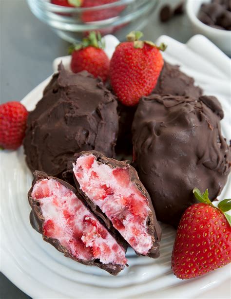 Strawberry Yogurt Chocolate Bites - Brownie Bites Blog