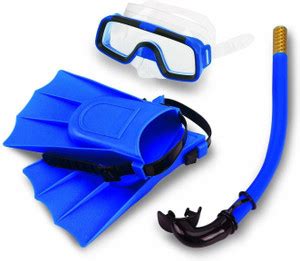 JENY Diving Goggle Flipper Scuba Set Mask Fins Snorkel Set Swim 180 ...