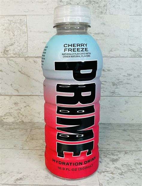 Prime Hydration - Cherry Freeze - 1 Bottle - 16.9 oz - Logan Paul for ...