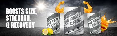 Bigmuscles Nutrition The Real Crea [Pack of 33 Servings powder, Lemony ...