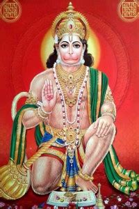 Lord Hanuman Religious Waterproof Vinyl Sticker Poster || can1894-1 ...