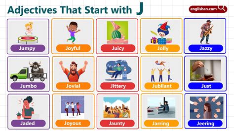 Adjectives Starting with J: 150+ Essential Words for Learners