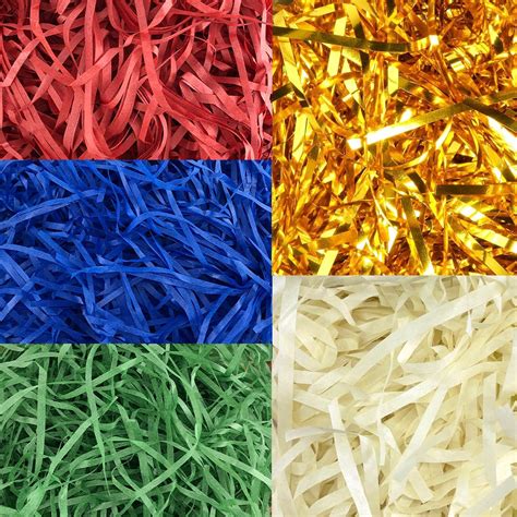 Amazon.com: Uptotop 1/2LB Crinkle Cut Paper Shred Filler for Gift ...