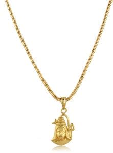 PYR JEWELS Lord Shiv ji Locket Pendant With Chain for Men & Women ...