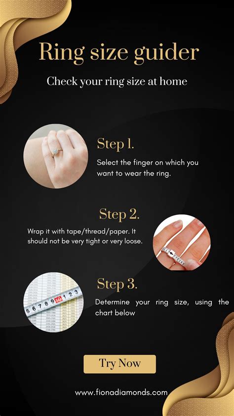 Image result for Measure Ring Size Guide