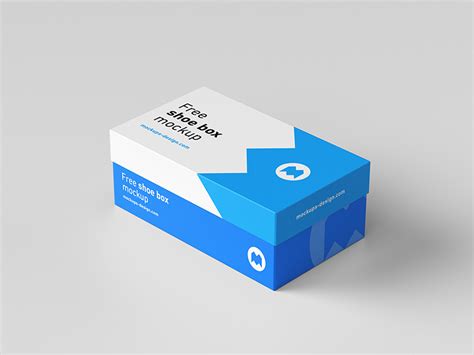 Free shoe box mockup - Mockups Design