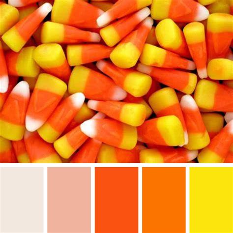 Candy Corn Color Palette