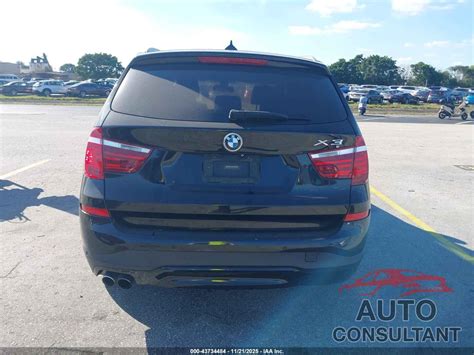2015 BMW X3 SDRIVE28I Gasoline - 5UXWZ7C59F0M82667