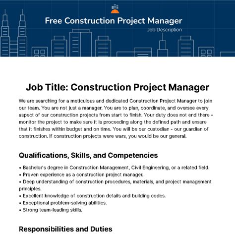 Image result for Construction Project Manager