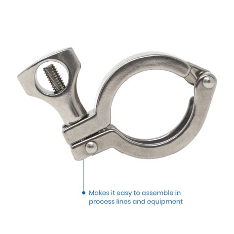 Image result for How Does a Tri Clamp Work