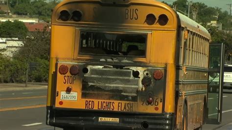 School Bus Fire