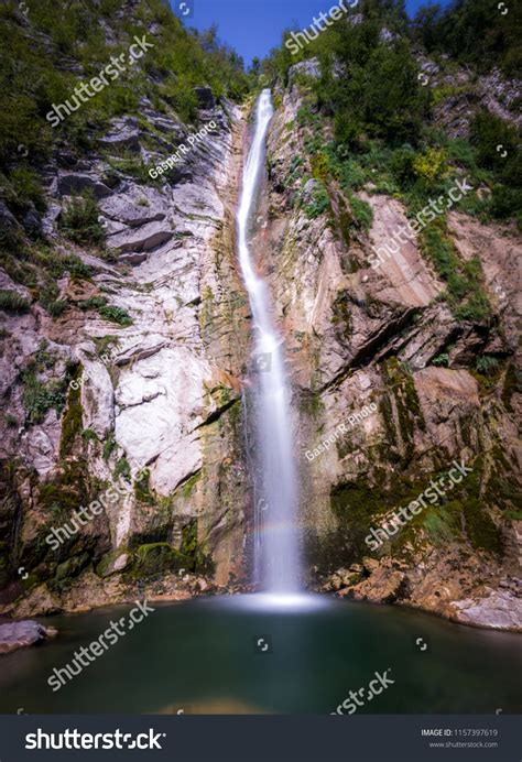 88m High Waterfall Small Rainbow Foot Stock Photo 1157397619 | Shutterstock