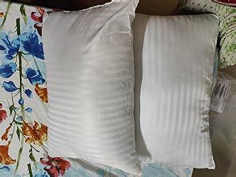 Wakewell Fiber Pillow For Sleeping, Soft Hollow Fibre Pillows For Bed ...