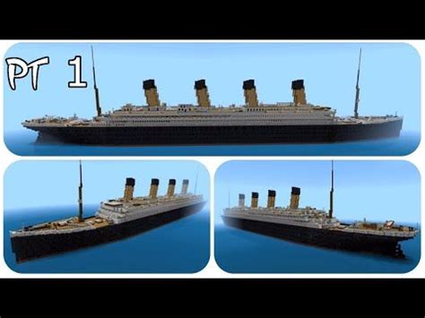 Image result for Titanic Build Minecraft Tutorial