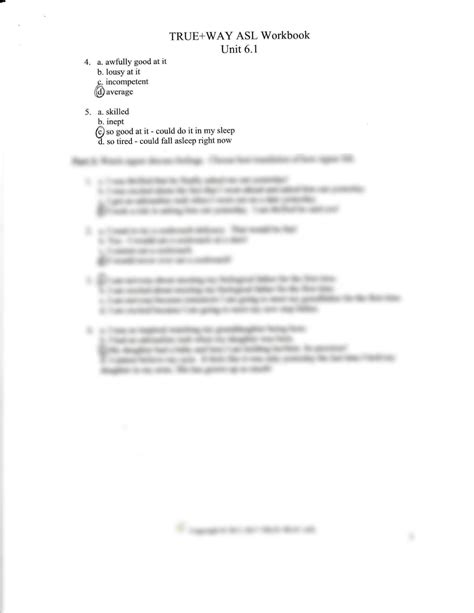 SOLUTION: Asl trueway unit 6 worksheet with 100 verified solutions 2023 ...