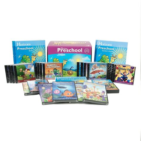 Alpha Omega Horizons Preschool Curriculum & Multimedia Set AOP ...