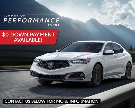 Zero Down Payment Available | Rallye Acura