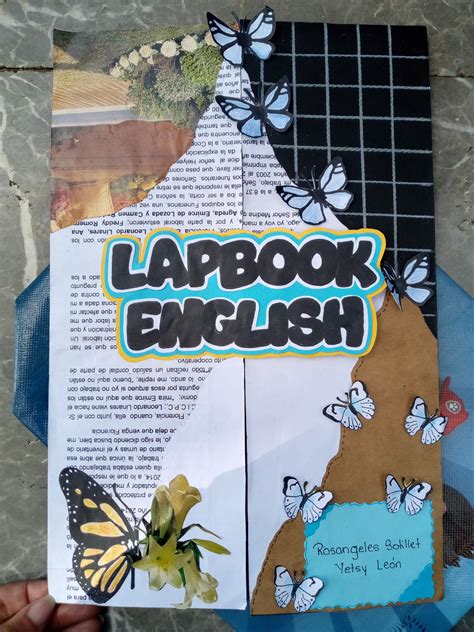 Lapbook English en 2025 | Manualidades escolares, Hacer un triptico ...