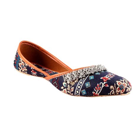 Babbotty Rajasthani Jaipuri Work Juttis Mojari for Women & Girls ...