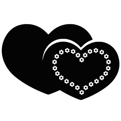 Free Heart Silhouette Images to Customize Online