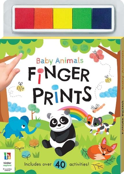 htconline.in| Hinkler Baby Animals Finger Prints